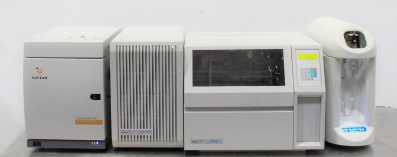 Varian 240-MS 431-GC Gas Chromatograph Mass Spectrometer System with Purge and Trap Concentrator-cover