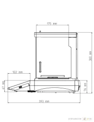 Ohaus Explorer™ Semi-Micro EXR Precision Analytical Balances with Dual Range and Verification Options, 8 of 8