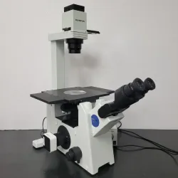Olympus IX51 Inverted Microscope with Tilting Head, Phase Contrast, and 5MP Camera, 3 of 11