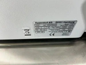 Eppendorf 5301 Vacuum Concentrator for Sample Evaporation, 4 of 4