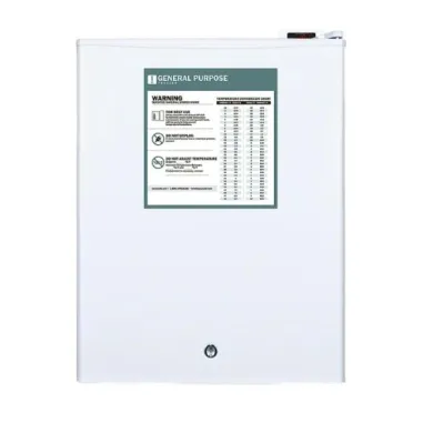 Accucold FS30LGP Compact All-Freezer with Digital Thermostat and Manual Defrost