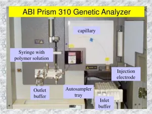ABI 3100 prism Genetic analyzer, 2 of 3