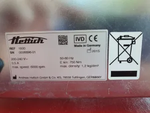 Hettich EBA 200, 3 of 5