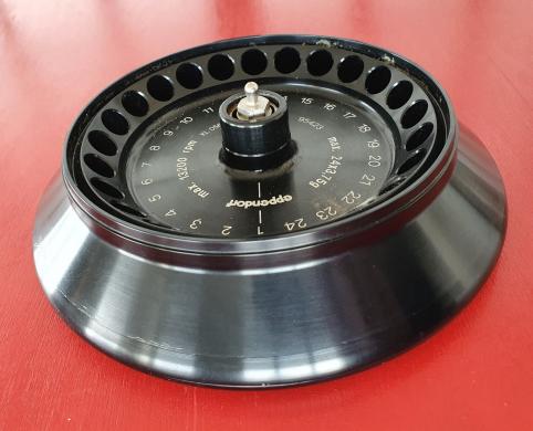 Eppendorf angular rotor  no. F45-24-11 for centrifuge-cover