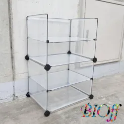 SONGMICS 8028 4-Tier Open-Top Shoe Rack 45 × 33 × 63 cm, 2 of 4