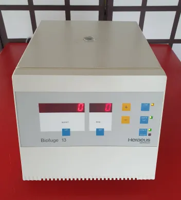 Heraeus Biofuge 13 centrifuge 1990, Centrifugation