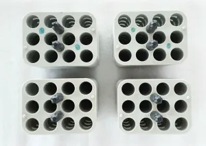 Heraeus centrifuge adapters for 4 x 12 tubes, 2 of 2