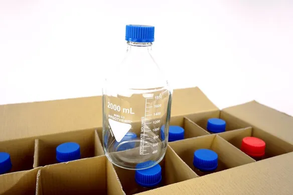 Rasotherm Borosilicate 3.3 2,000 mL Bottle Set, 10-Piece, 952 06 005
