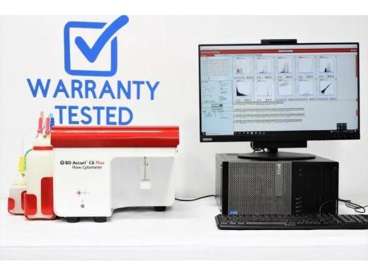 BD Accuri C6 Plus Benchtop 2-Laser, 4-Color Flow Cytometer for Fluorescence Analysis-cover