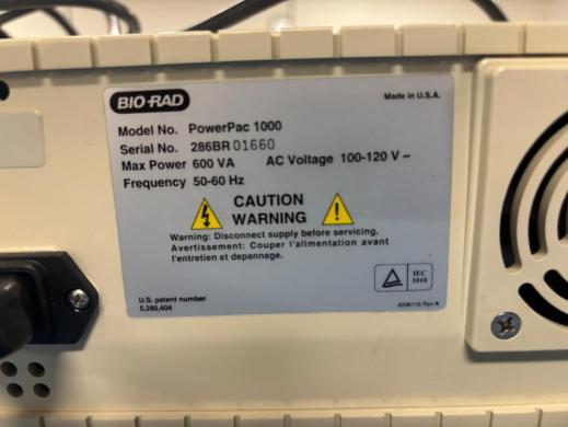 Bio-Rad PowerPac 1000 Benchtop Electrophoresis Power Supply-cover