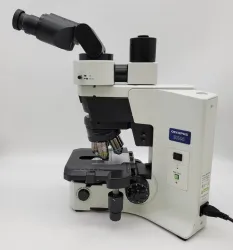 Olympus BX45 Pathology Microscope with Fluorite Objectives and Camera Port, 2 of 7