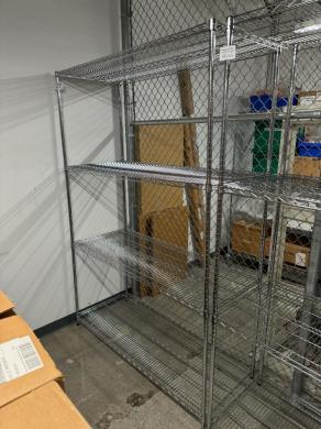 5-Foot Wire Shelving Unit for Laboratory Equipment Storage-cover