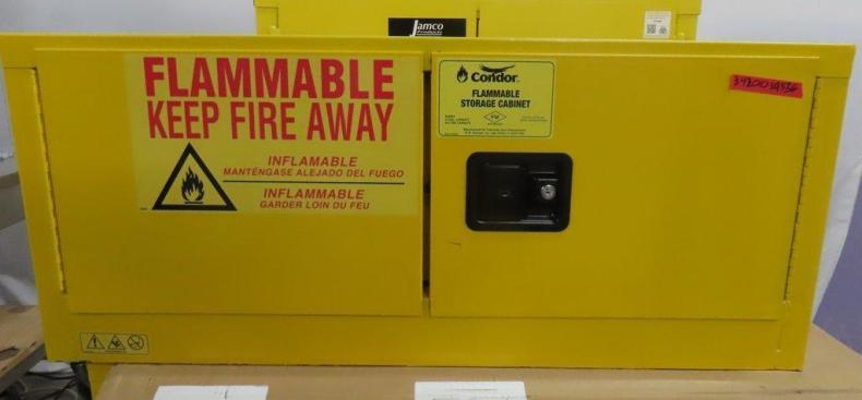 Condor Inc 12 Gallon Flammable Storage Cabinet for Laboratory Safety and Hazardous Material Storage-cover