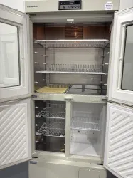Panasonic MPR-414F-PE Pharmaceutical Refrigerator with Dual Glass Doors and Freezer Compartment, 3 of 4