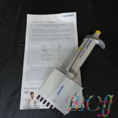 Eppendorf Research® plus 8-Channel Mechanical Pipette 10–100 µL (Model 3125000036)