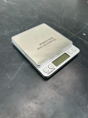 Compact Digital Pocket Scale with Stainless Steel Platform and LCD Display-cover