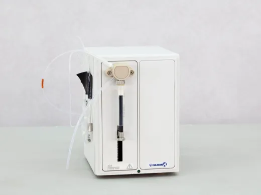 Gilson 402 Syringe Pump with Single 5 ml Syringe and Three-Port Valve