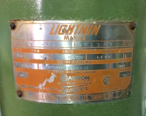 Lightnin NLD-25 Overhead Stirrer, 6 of 6