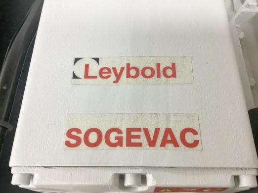 Leybold Sogevac SV 120 BIFC Industrial Rotary Vane Vacuum Pump with Synthetic Oil Lubrication-cover