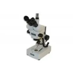 Meiji EMZ-5TR Trinocular Zoom Stereo Microscope with PBL LED Pole Stand and MA502 Eyepieces, 6 of 6