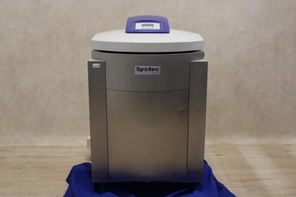 Systec VE-100 Vertical Autoclave for Liquid Sterilization with 117L Chamber Capacity-cover