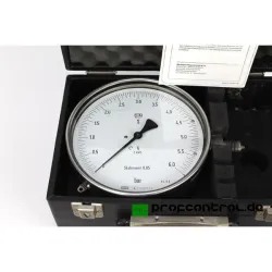 WIKA Präzisions-Feinmessmanometer 0-6 bar, 160mm, Class 0.6, 316Ti Stainless Steel, 4 of 5
