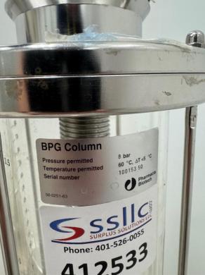Pharmacia Biotech BPG High-Pressure Chromatography Column for Biotechnological Purification-cover
