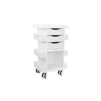 TrippNT Core DX Cart with Sliding Door, Railtop & Locking Drawers for Laboratory Storage