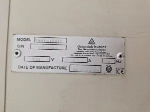 Domnick Hunter Nitrox Z UHPZN1001 Nitrogen Generator, 4 of 7