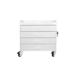 TrippNT Extra Wide Compact Cart with Locking Drawers and HDPE Construction, 2 of 12