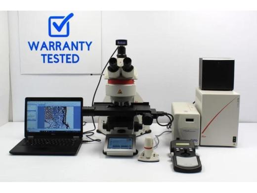 Leica DM6 B Upright Fluorescence Microscope with Motorized Stage-cover