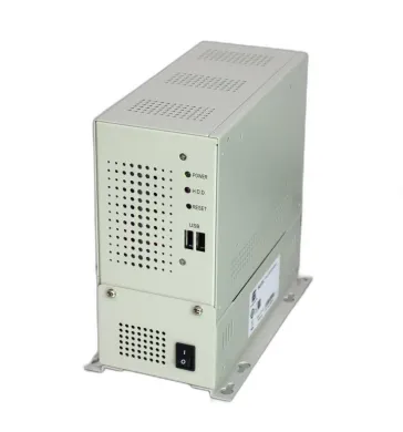 iEi PAC-53G 3-Slot Half-Size Embedded PC Chassis with USB Ports and HDD Bay