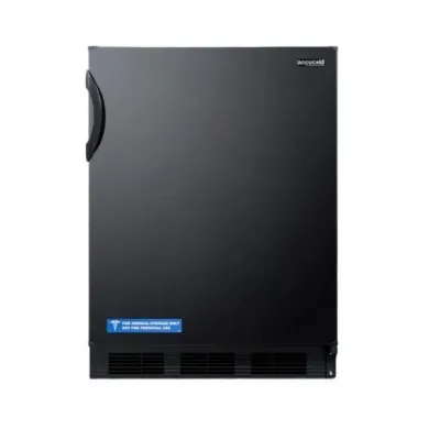Accucold CT66BKADA ADA Compliant 24" Wide Laboratory Refrigerator-Freezer