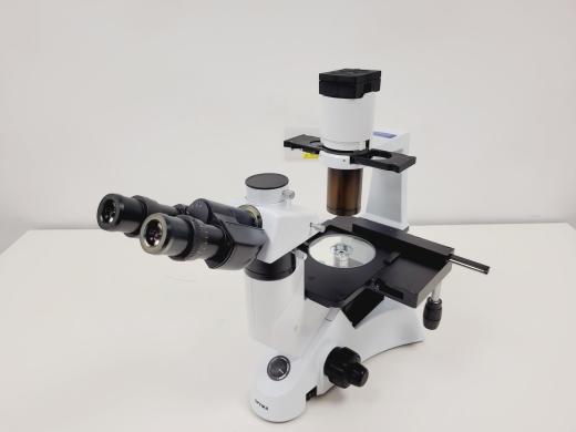 Optika Inverted Microscope Model XDS-2 w/ 4 x Objectives Ph 4x 10x 20x 40x Lab-cover