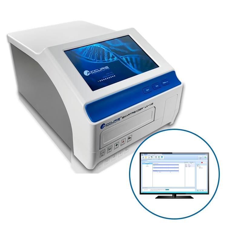 Accuris MR9611 SmartReader Microplate Reader UV-Vis with Cuvette Port & PC Software Included
