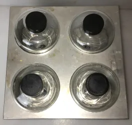 Bellco 3045-00600 Centrifuge Bottles with Rack - 590mL (Set of 4), 4 of 5