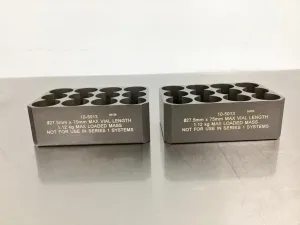Genevac EZ-2 H-Rotor Assembly with Side-Bridge Swings and Anodized Aluminum Sample Blocks, 12 of 12