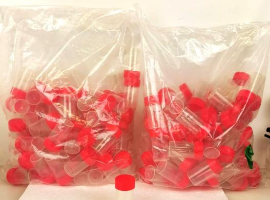 Corning Gosselin TP35C-002 Straight Cylindrical PP Container, 60 mL, Pack of 80-cover