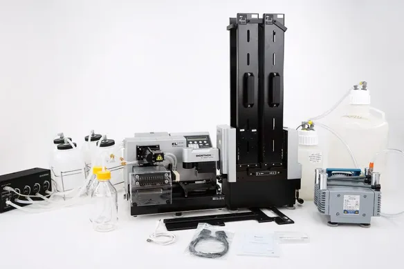 Agilent BioTek EL406 Microplate Washer Dispenser with BioStack 3 Stacker Full Set