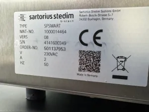 Sartorius SartoFlow Smart SFSSMART Tangential Flow Filtration System with PreFluid BF200 Pump, 13 of 16