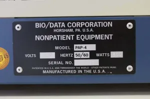 Bio Data PAP 4-C Platelet Aggregation Profiler, 5 of 5