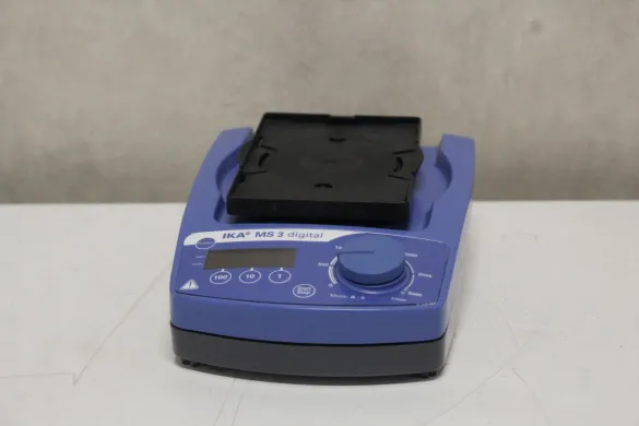 IKA MS 3 digital Orbital Microplate Shaker with adjustable speed and timer
