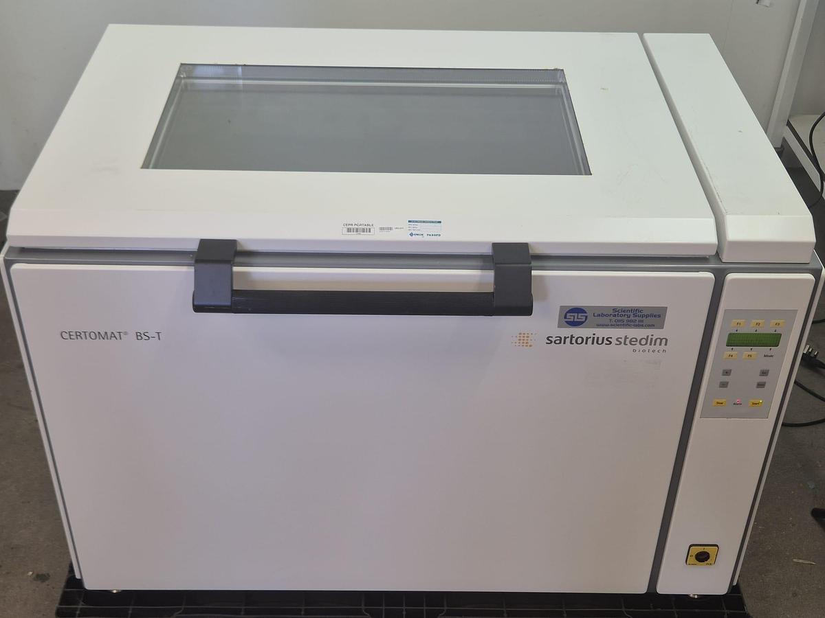 Sartorius Stedim Certomat BS-T Temperature-Controlled Incubator Shaker for Biological Cultures