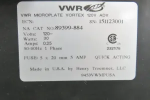 VWR Plate Vortexer Digital Microplate Mixer for 96- and 384-Well Plates, 10 of 14