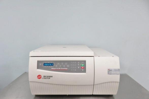 Beckman Coulter Allegra X-15R Refrigerated Benchtop Centrifuge with Swinging Bucket and Fixed Angle Rotors-cover