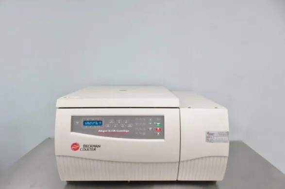 Beckman Coulter Allegra X-15R Refrigerated Benchtop Centrifuge with Swinging Bucket and Fixed Angle Rotors