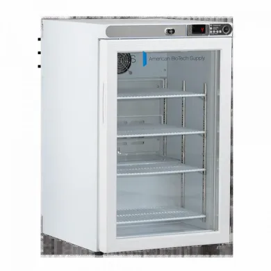 ABS 2.5 Cu Ft Premier Undercounter Glass Door Refrigerator Freestanding ABT-HC-UCFS-0204G
