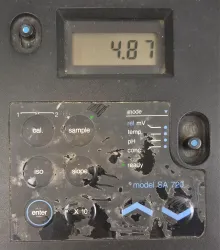 Orion SA 720 Dual Input pH Meter with Autocalibration and Datalogging, 2 of 7