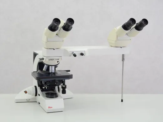 Leica DMLB Research Microscope with Multiple Illumination Techniques