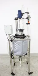 20L Jacketed Glass Reaction Vessel with Stirrer, 120V 50/60Hz, 10 of 12